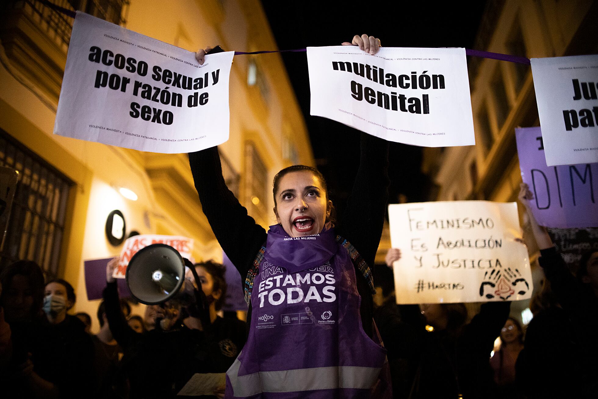 Las manifestaciones del 25N por el Día contra la violencia machista en ...