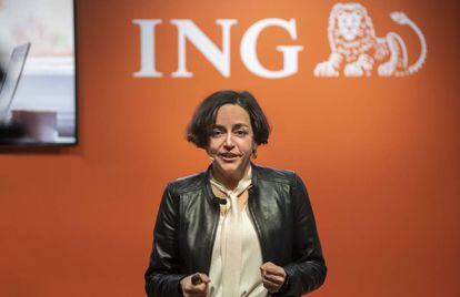 Almudena Román, responsable de banca minorista de ING en España