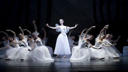 Un momento del montaje de 'Giselle'.