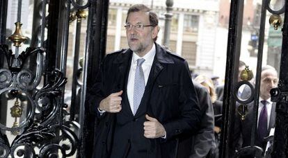 El presidente del Gobierno, Mariano Rajoy