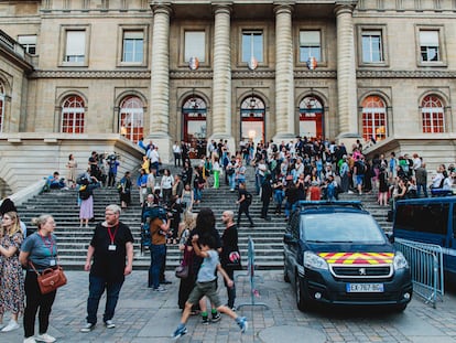 Último día del juicio de los atentados yihadistas de París y Saint-Denis de noviembre de 2015. Palacio de Justicia de París (Francia).