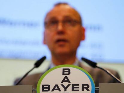 Werner Baumann, CEO de Bayer, en febrero pasado.