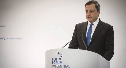 Mario Draghi, presidenta del BCE