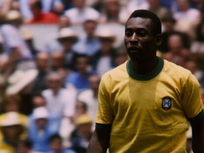 Pelé, en un instante del documental 'Pelé'.
