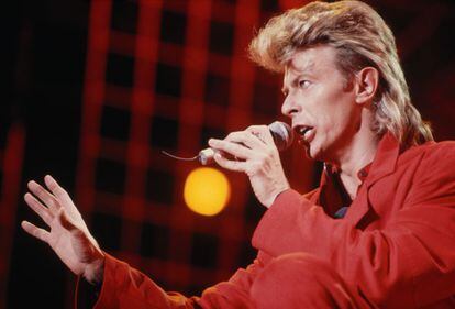 Actuació de David Bowie eL 1978.