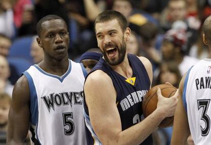 Marc Gasol, ante Gorgui Dieng