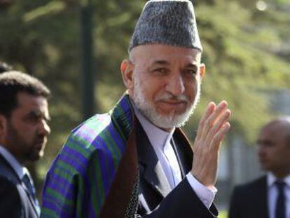 Hamid Karzai, presidente de Afganist&aacute;n. 