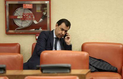 En la imagen, el diputado del PP Fernando Martínez Maillo.
