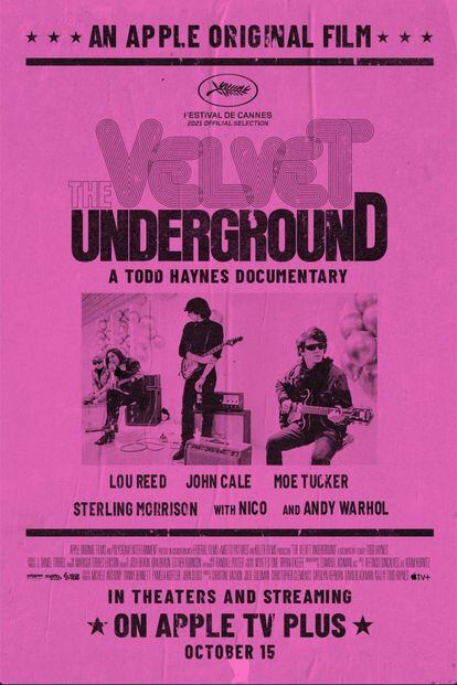 Cartel de 'The Velvet Underground', de Todd Haynes.