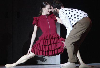 Un momento del ballet 'Carmen' de Johan Inger.