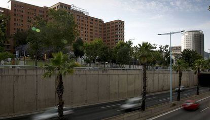 L&#039;hospital Vall d&#039;Hebron de Barcelona.