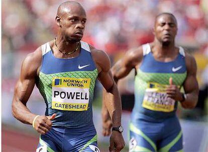 El atleta jamaicano Asafa Powell