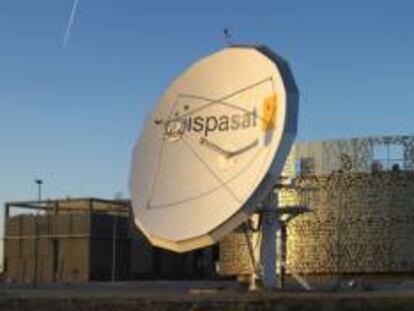 Instalaciones de Hispasat.