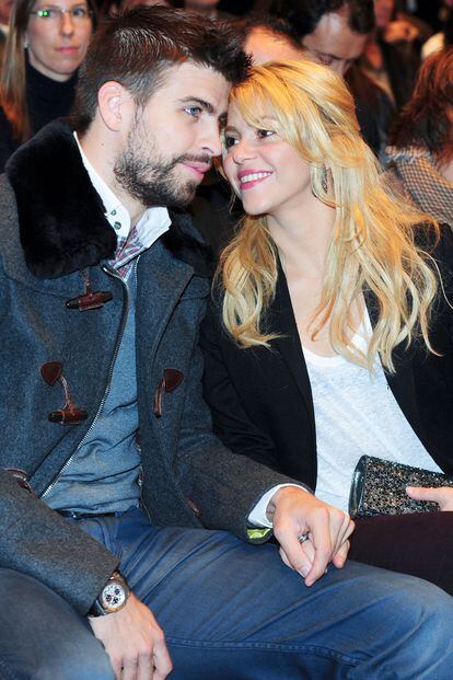 En territorio nacional, Shakira y Piqué se llevan sin duda el premio a la pareja más cursi y empalagosa.