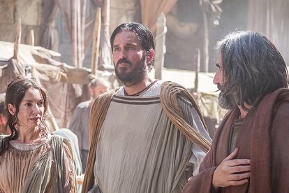 Caviezel (‘Pablo, el apóstol de Cristo’) es una de las caras habituales del género.