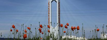 Instalaciones termosolares de Abengoa en Sevilla.