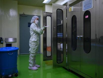 Un laboratorio de Seúl (Corea) en el que se estudia el coronavirus.