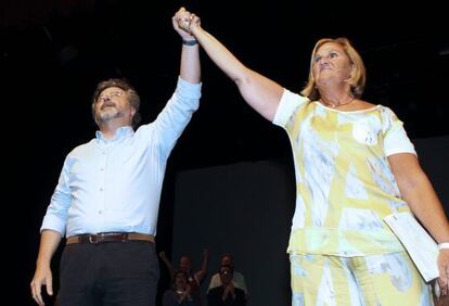 Castellà i De Gispert, a la presentació de Demòcrates de Catalunya.