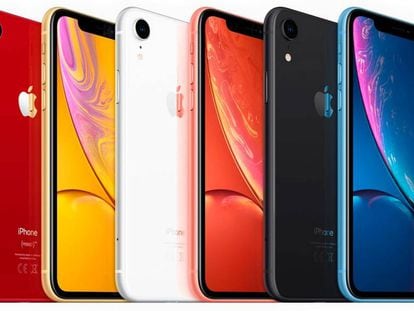 Estos son todos los colores que tendrán los iPhone XR de 2019