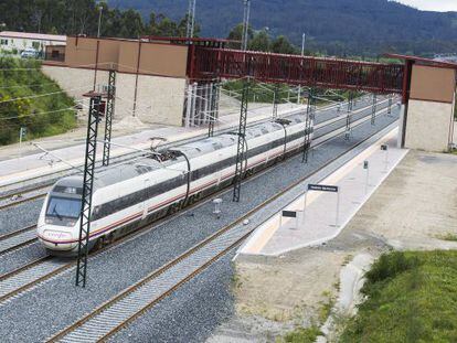 Estaci&oacute;n de tren Barbanza-Padr&oacute;n.