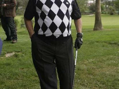 Carlos Fabra, en un torneo de golf.