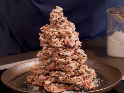 El árbol de Navidad de chocolate del mejor pastelero del mundo