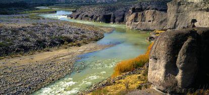 El R&iacute;o Grande a su paso por Tejas.