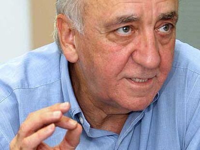Santiago Gómez-Reino, en un momento de la entrevista.