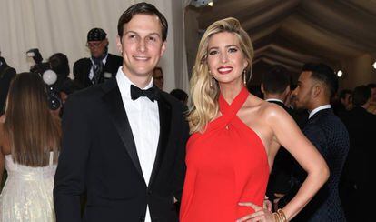 Jared Kushner e Ivanka Trump en la fiesta del Met de 2016. 