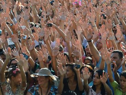 Protesta contra el aborto y el matrimonio en Brasilia.