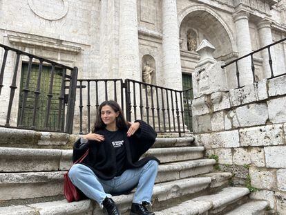 Carmen Abril, fundadora de la revista 'La Perdiz Roja', en Valladolid.