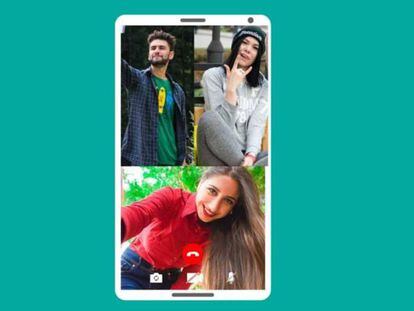 WhatsApp corre para permitir videollamadas grupales con más participantes