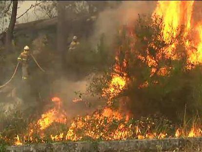 El incendio de Monte Pindo ya supera con creces las 2.000 hectáreas