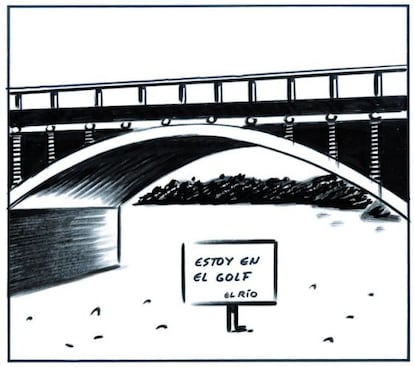 Vinyeta d''El libro verde' d'El Roto, publicat per Penguin Random House.