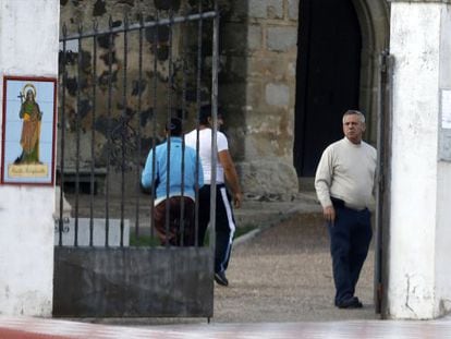 José Donoso Fernández, sacerdote de Mengabril, Badajoz, el pasado mayo.