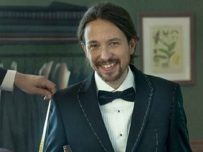 Pablo Iglesias posando para la revista &#039;Vanity Fair&#039;. 