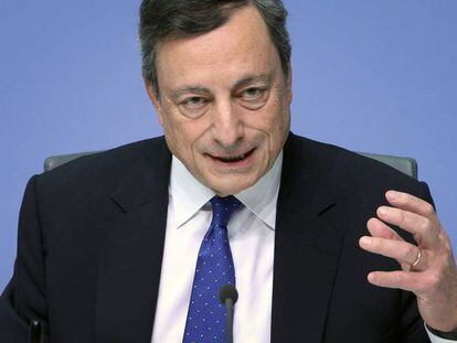 El presidente del BCE, Mario Draghi.