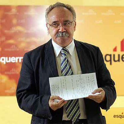 Josep Lluís Carod, en la sede de ERC, en una imagen de archivo.