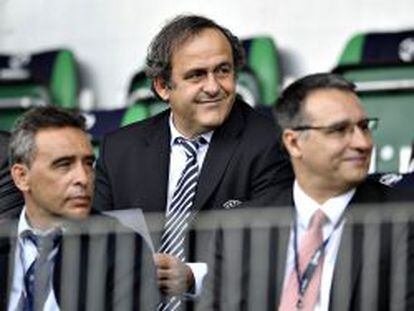 Michel Platini, presidente de la UEFA, en una foto de archivo