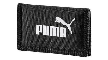 Esta cartera masculina, de la firma Puma, dispone de un compartimento deslizable para billetes.