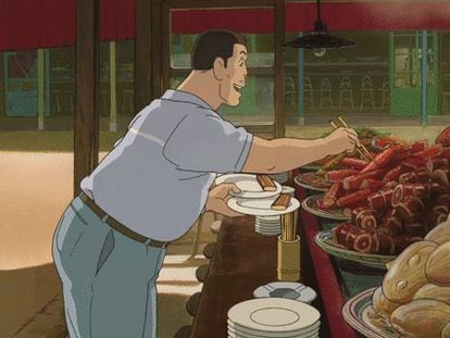 Fotograma de 'El Viaje de Chihiro', de  Studio Ghibli.