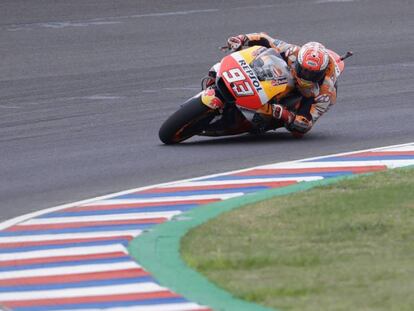 Marc Márquez, en el gran premio de Italia del año pasado en el circuito de Mugello.