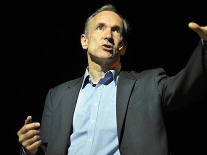 Tim Berners-Lee, cient&iacute;fico brit&aacute;nico creador de la World Wide Web.