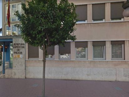 Sede de la Jefatura Suprior de Policía en Valencia.
