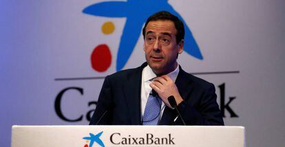 Gonzalo Gortazar, consejero delegado de CaixaBank, el 2 de febrero de 2017.