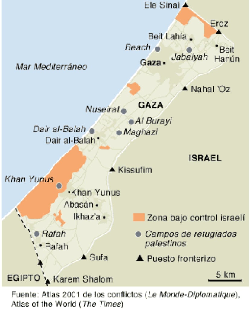 La Franja De Gaza Internacional El PaÍs 8241