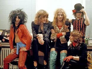 La banda New York Dolls.