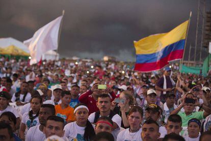 Asistentes a la &uacute;ltima conferencia revolucionaria de las FARC.