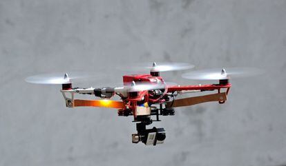 Prototipo de dron realizado en Francia.