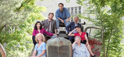 Elenco de actores de la serie 'Cuéntame'.